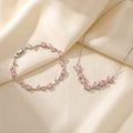 Duo Chain Wings + Bracelet Tulip