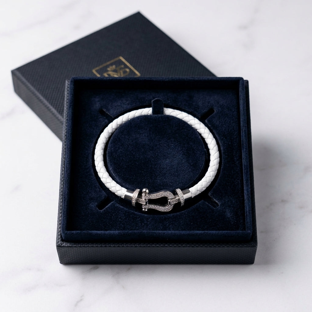 Bracelet Cord🔗 en acier inoxydable 🔗