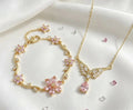 Bracelet Angel Flower en acier inoxydable