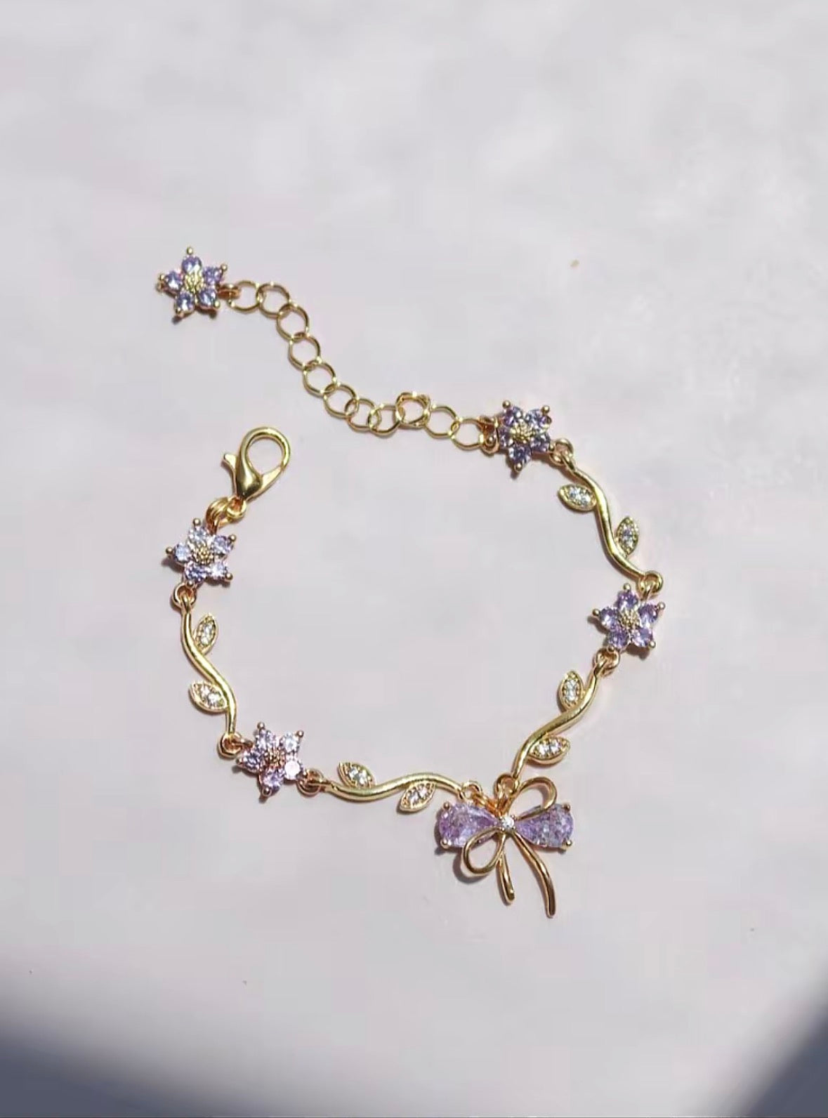Bracelet Butterfly en acier inoxydable