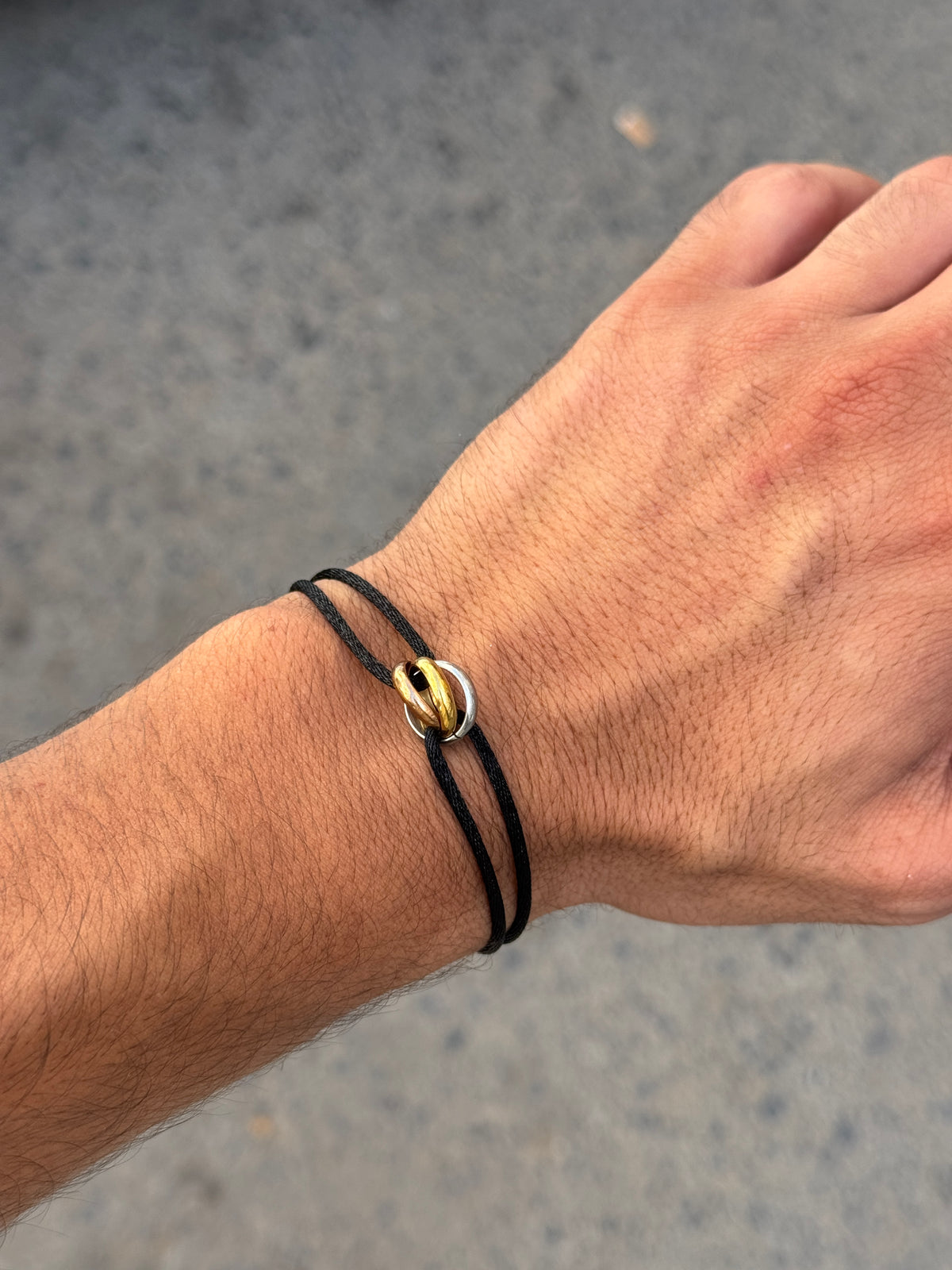 Bracelet Trinity en acier inoxydable