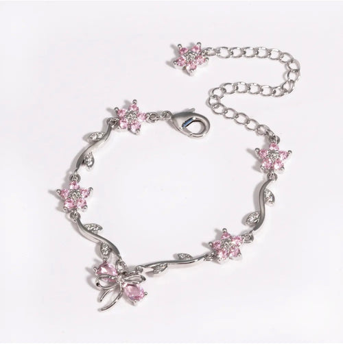 Bracelet Butterfly en acier inoxydable