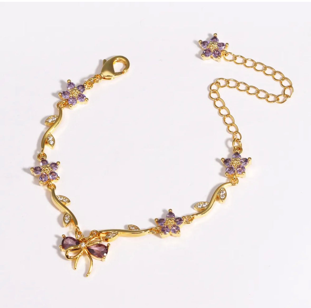 Bracelet Butterfly en acier inoxydable