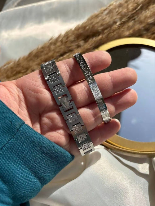 Duo Bracelets LACOSTE + Ayt Korsi | ثنائي أساور لاكوست وآية الكرسي